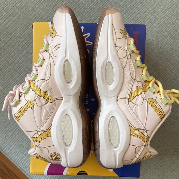 Reebok Question Low x Billionaire Boys Club “Name Chains” Size:9.5 EUC 🔥 - Picture 5 of 16